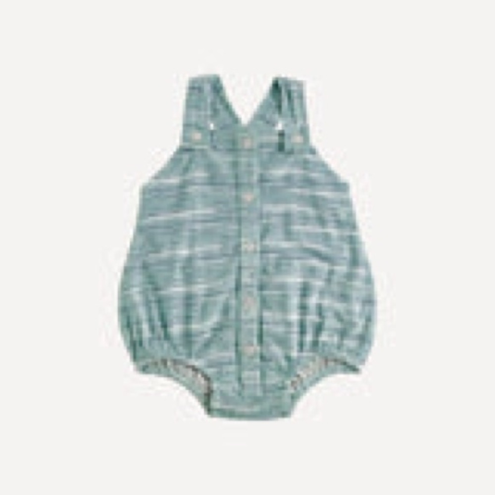 Kate Quinn country button bubble | river stripe | lenzing modal
